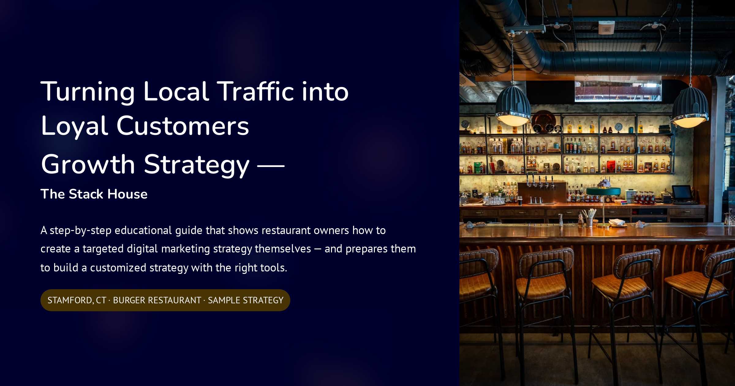 Restaurant Sample Strategy